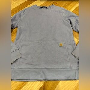 Carhartt Light periwinkle Sweatshirt with Logo